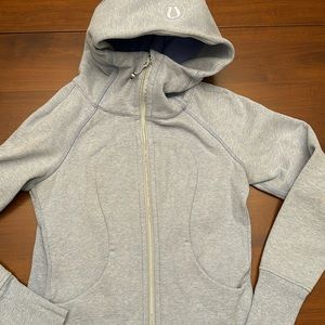 Lululemon full zip scuba hoodie size 4